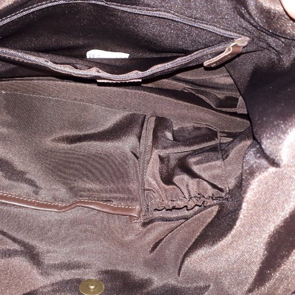 Midnight Blue Raffia Hobo Bag with Leather Strap - Picture 4 of 6